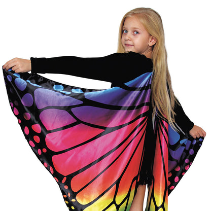 Mad Toys Satin Enchanted Butterfly Wings Child Costumes Accessories