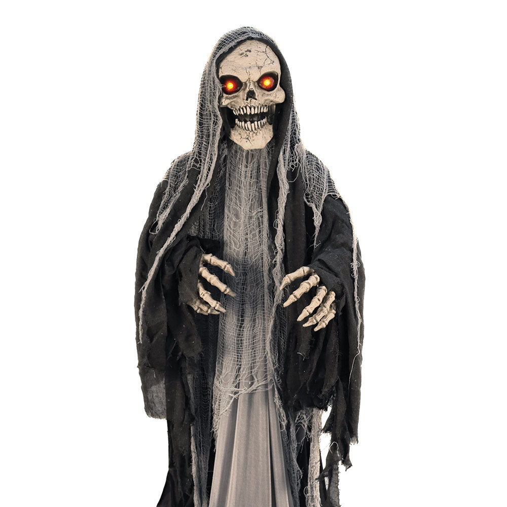 Mad Toys 5 Feet 10 Inches Tall Go Up and Down Rising Reaper Halloween Decoration