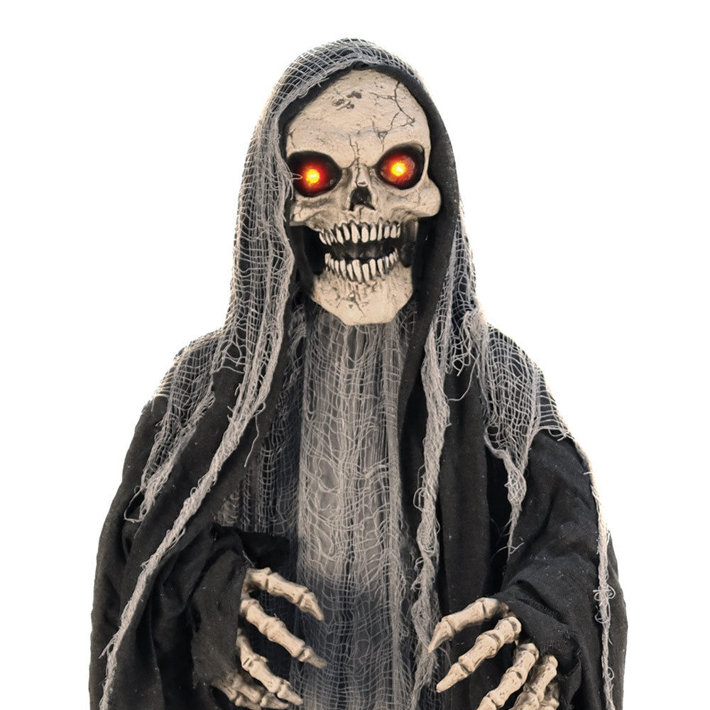 Mad Toys 5 Feet 10 Inches Tall Go Up and Down Rising Reaper Halloween Decoration