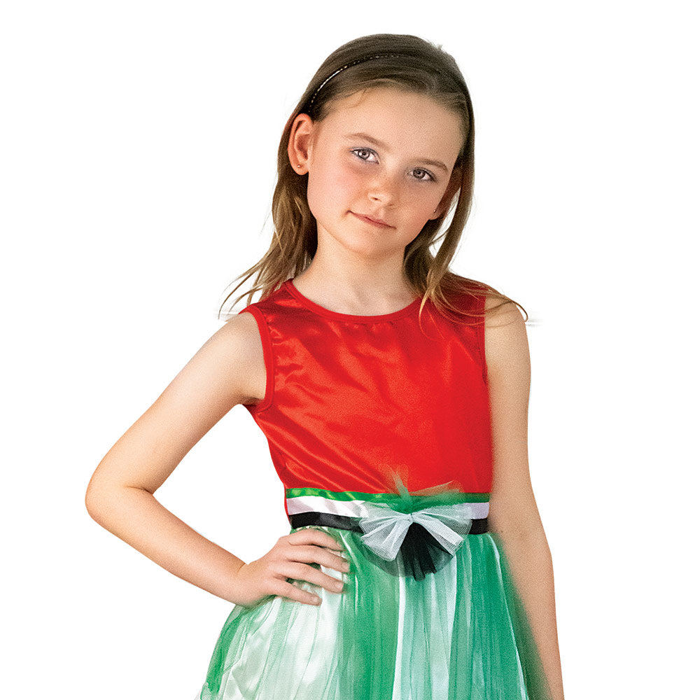 Mad Toys UAE National Bow Dress Kids Costume