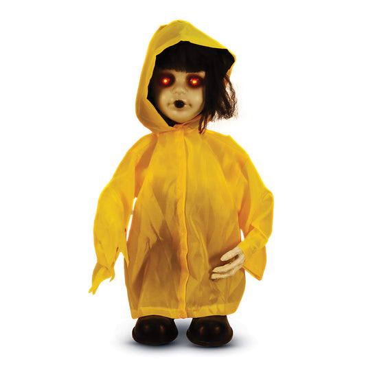 Mad Toys Standing Creepy Child Animated Halloween Decoration