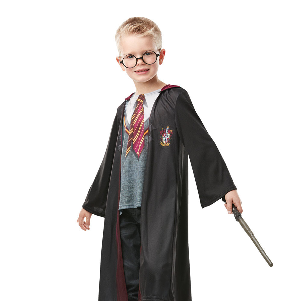Rubie's Official Harry Potter Photoreal Printed Child Robe Book Week and World Book Day  Costume