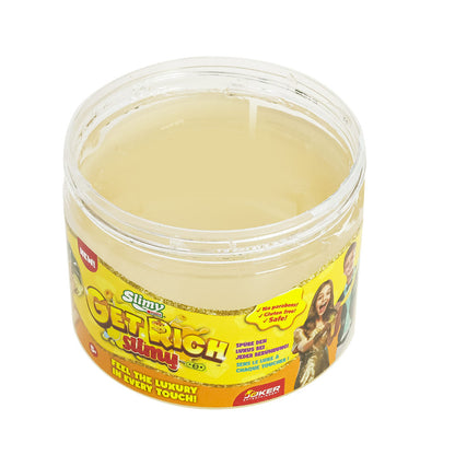 Slimy Get Rich – Gold & Silver Luxury Slime with Money Mix-Ins | Glitter Slime for Kids 5+, Assorted