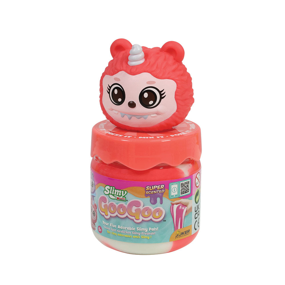 Goo Goo Gang Slimy Swiss Formula 8 oz Cup, 5 Scented Collectible Characters (230g), Assorted