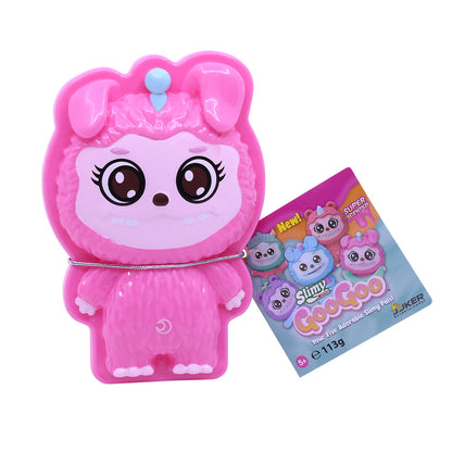 Slimy Goo Goo Gang 4 oz 5 Slimy Assortments, Super Scented Collectible Characters