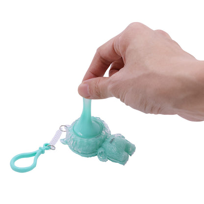 Slimy Goo Goo Gang 1 oz Slimy Keychain 5 Assortments, Super Scented Mini Collectibles