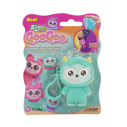 Slimy Goo Goo Gang 1 oz Scented Keychain Slime, 5 Collectible Characters in (28g) Blister Pack