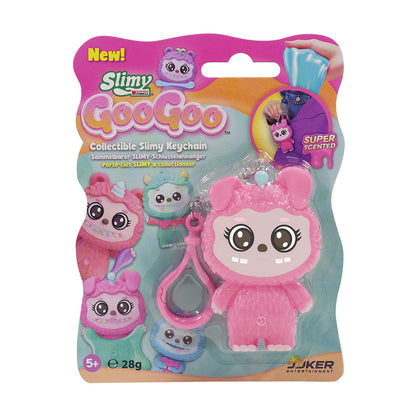 Slimy Goo Goo Gang 1 oz Scented Keychain Slime, 5 Collectible Characters in (28g) Blister Pack