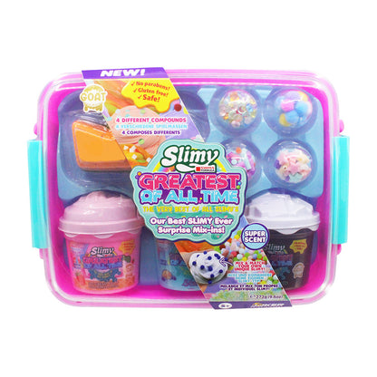 Slimy "GOAT" Best Slimy Ever Surprise Mix-Ins Gift Set 2 Styles Assorted