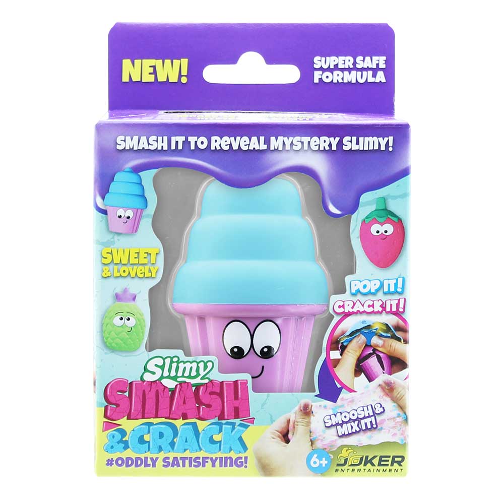 Slimy Smash and Crack Pack with Mystery Slime, Assorted (Random Design)
