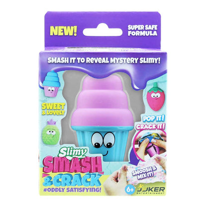 Slimy Smash and Crack Pack with Mystery Slime, Assorted (Random Design)