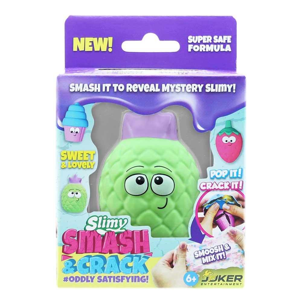 Slimy Smash and Crack Pack with Mystery Slime, Assorted (Random Design)