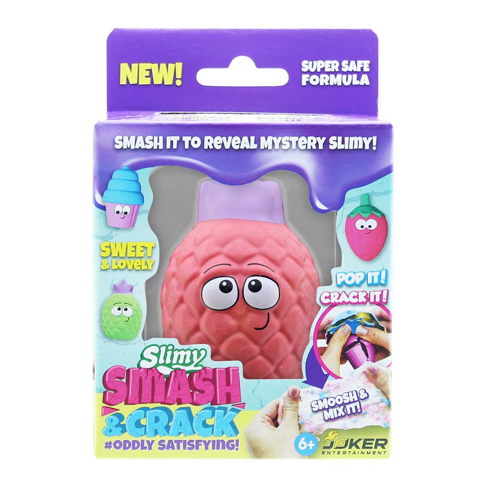 Slimy Smash and Crack Pack with Mystery Slime, Assorted (Random Design)
