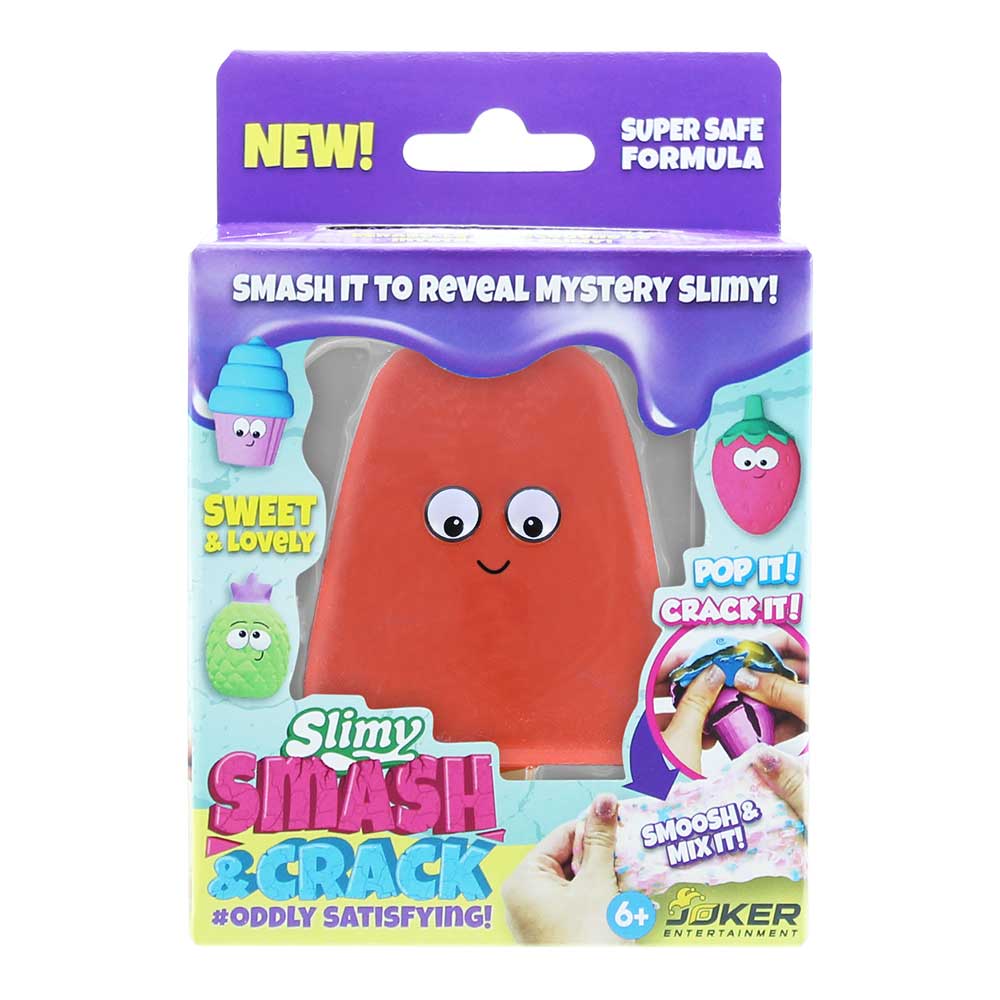 Slimy Smash and Crack Pack with Mystery Slime, Assorted (Random Design)