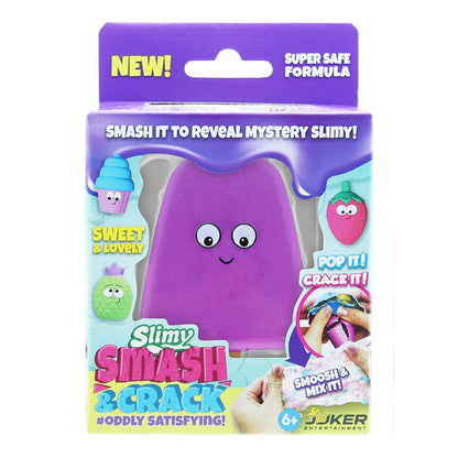 Slimy Smash and Crack Pack with Mystery Slime, Assorted (Random Design)