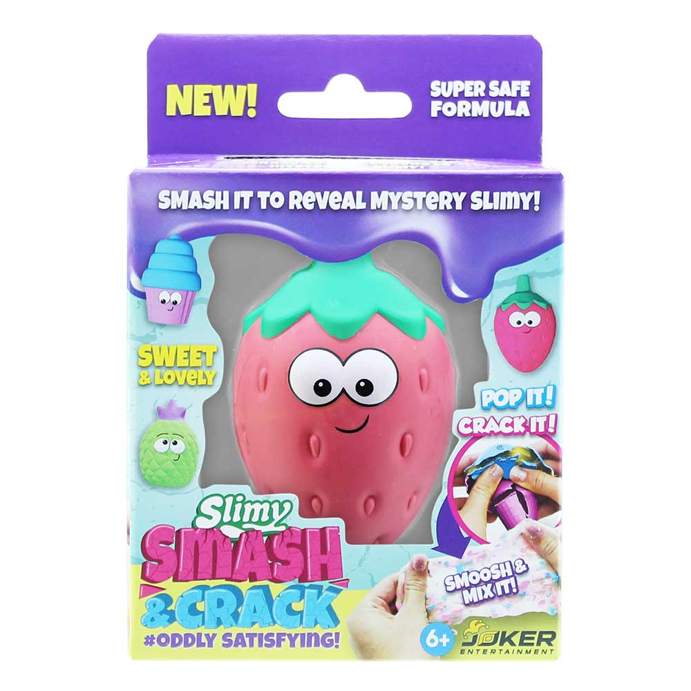 Slimy Smash and Crack Pack with Mystery Slime, Assorted (Random Design)