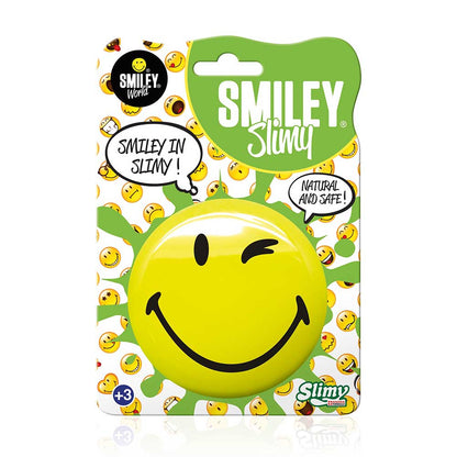 Slimy Smiley Emoji Blister Card Non-Toxic Swiss Formula Slime, Assorted 170 grams each