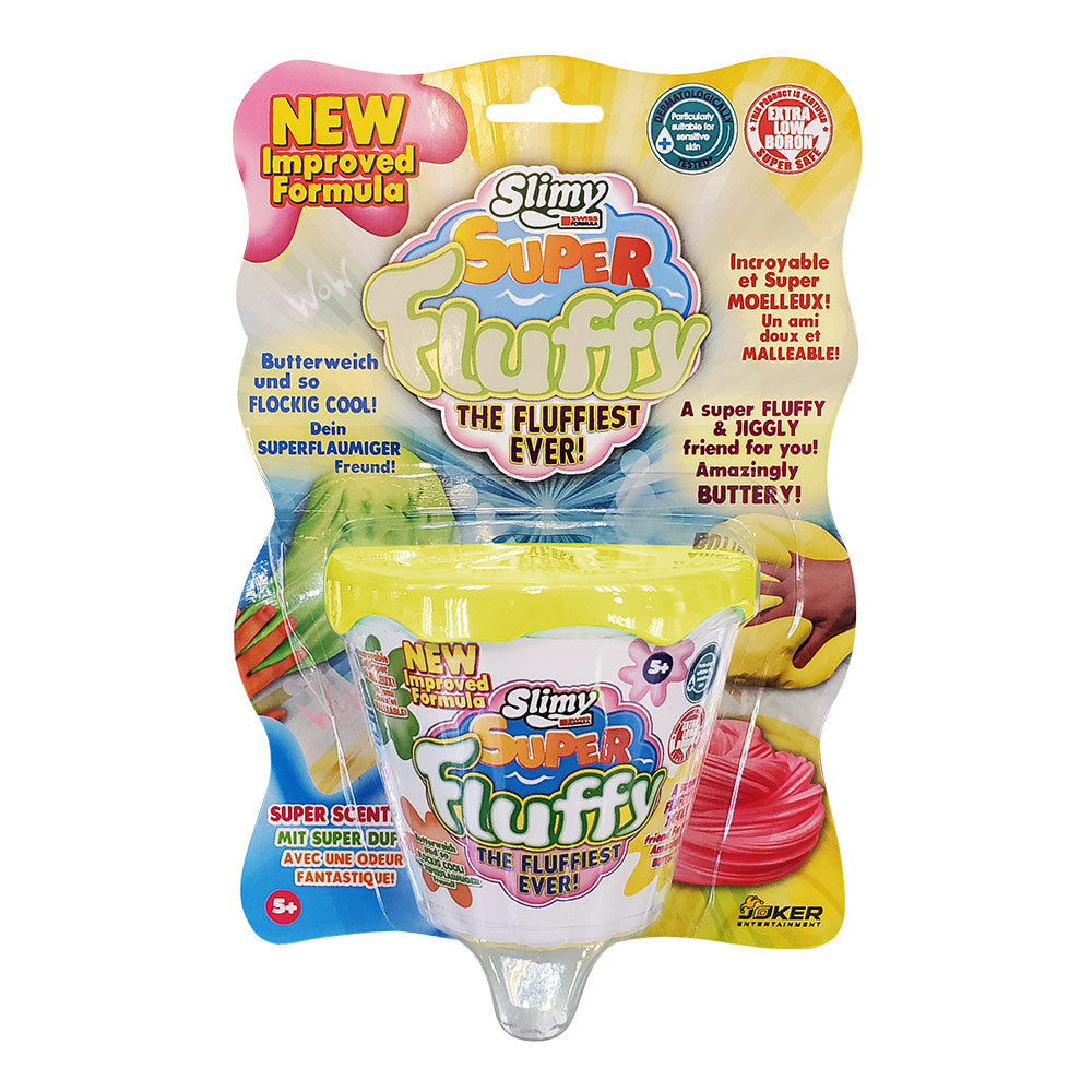 Slimy Super Fluffy Slimy in Blister Card 100grams, Safe, Non Toxic, Fluffiest, Scented Slime for 5+