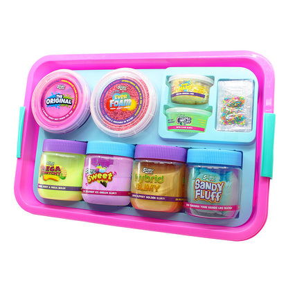 Coffret SLIMY Ultimate Bucket Fun - 1,1 Kg De Slime Et Pâte à Modeler, 5 Ans Et Plus Coffret SLIMY Ultimate Bucket Fun - 1,1 Kg De Slime Et Pâte à Modeler, 5 Ans Et Plus