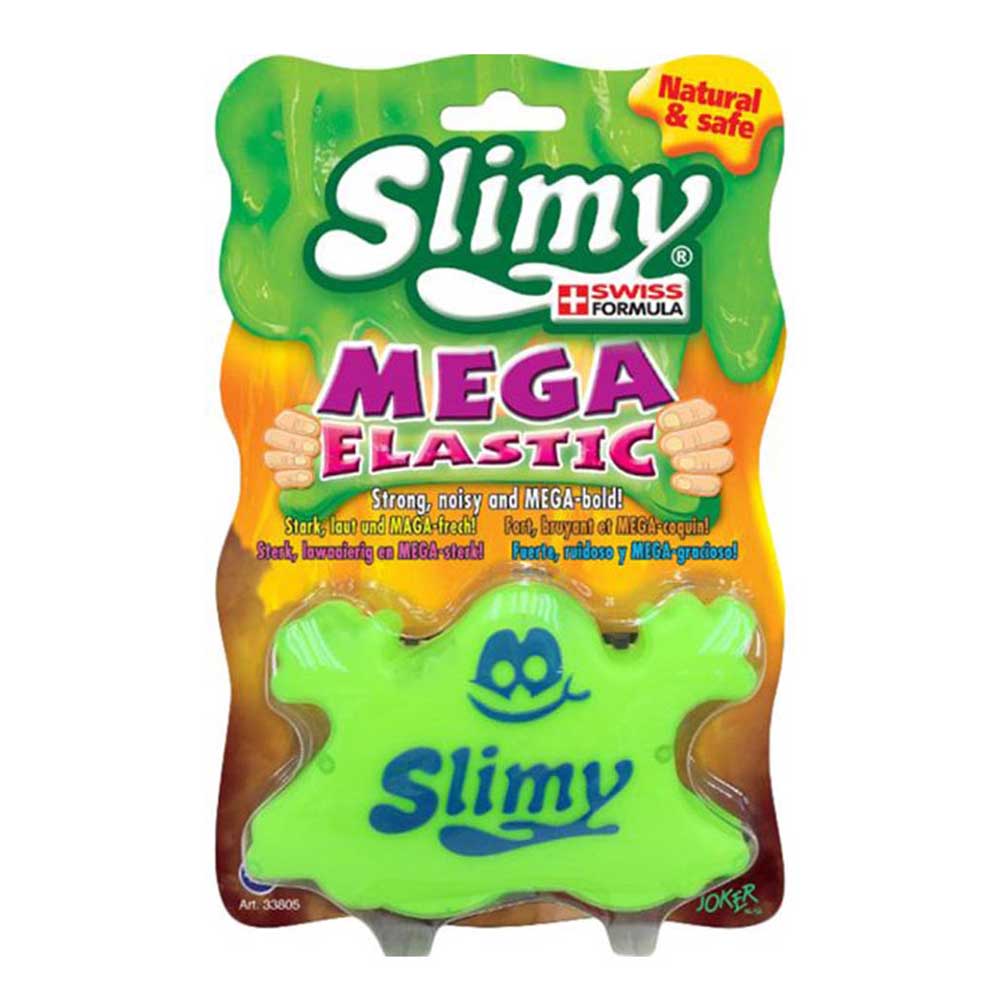 Slimy Mega Elastic Blister Card 150gms Assorted