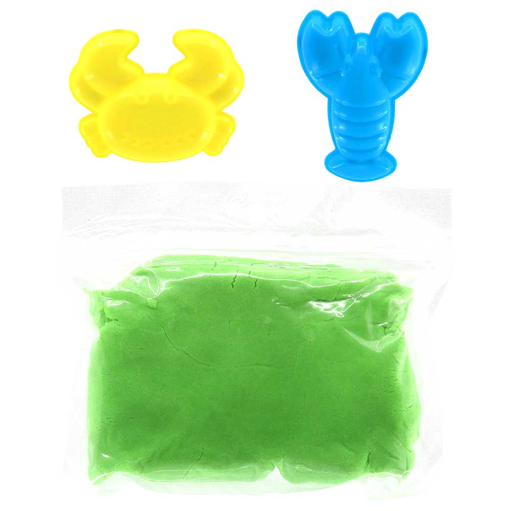 Slimy Mold Mix and Shape Sandy Floss 220g in Bucket with 2 Shaping Tools