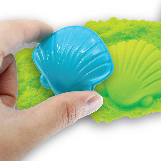 Slimy Mold Mix and Shape Sandy Floss 220g in Bucket with 2 Shaping Tools