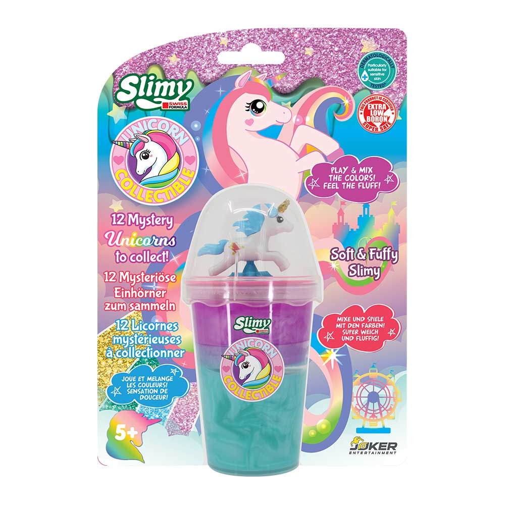 Slimy Unicorn Collectibles - 12 Assortments to Collect 155 grams