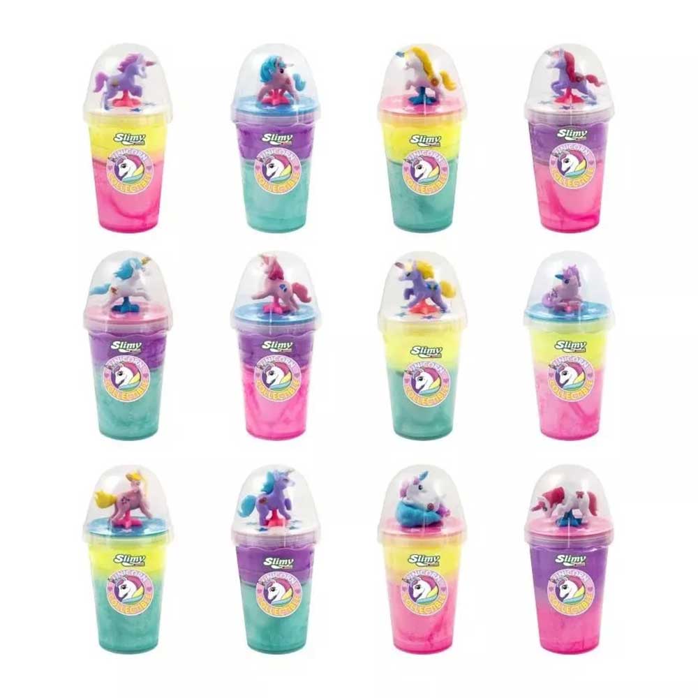 Slimy Unicorn Collectibles - 12 Assortments to Collect 155 grams