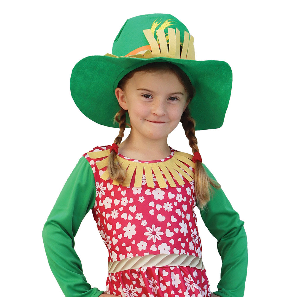 Mad Toys Scarecrow Girl Book Week and World Book Day Roleplay Theme Party Child Costumes