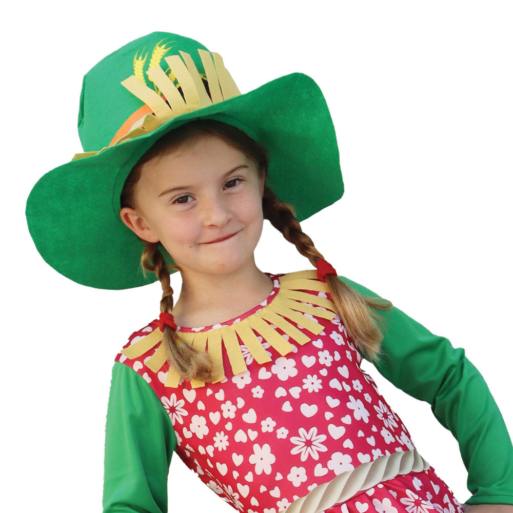 Mad Toys Scarecrow Girl Book Week and World Book Day Roleplay Theme Party Child Costumes