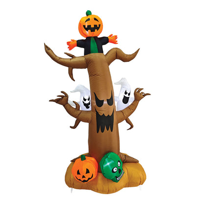 Mad Toys 8 Feet Inflatable Spooky Tree Halloween Decorations