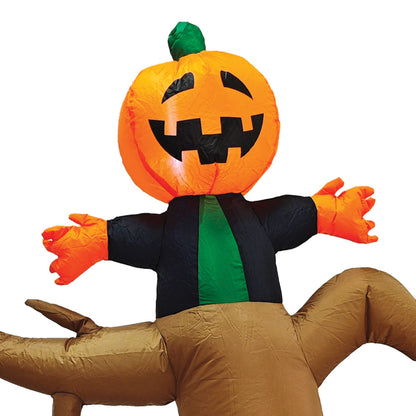 Mad Toys 8 Feet Inflatable Spooky Tree Halloween Decorations