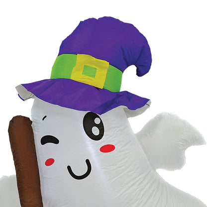 Mad Toys 3.5 Feet Inflatable Friendly Ghost Halloween Decorations