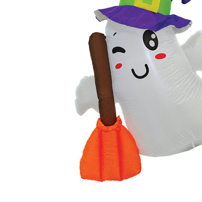 Mad Toys 3.5 Feet Inflatable Friendly Ghost Halloween Decorations