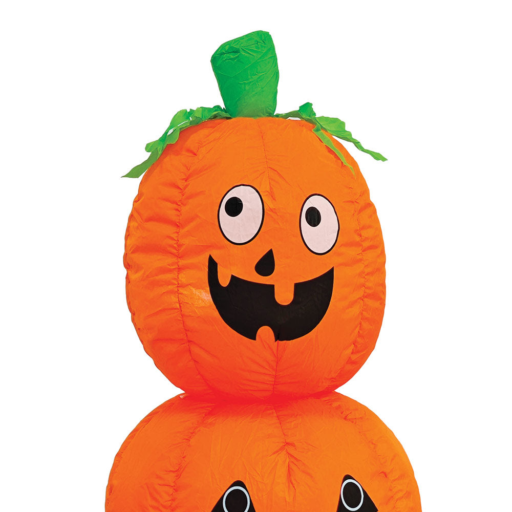Stackable Pumpkins Toy Mad Toys 4 Feet Inflatable 3 Stacked Pumpkins Halloween Decorations ...
