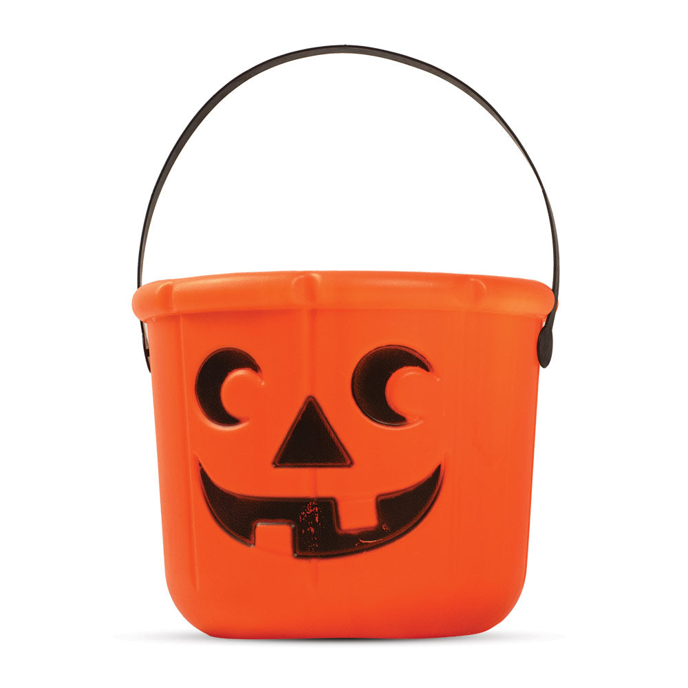 Mad Toys Spooky Halloween Orange Pumpkin Candy Bucket Trick-or-Treat Accessories