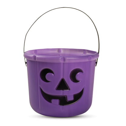 Mad Toys Spooky Halloween Purple Pumpkin Candy Bucket Trick-or-Treat Accessories