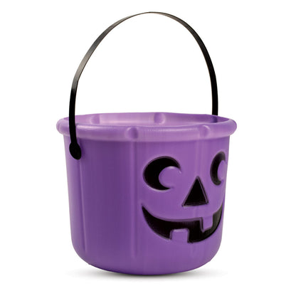 Mad Toys Spooky Halloween Purple Pumpkin Candy Bucket Trick-or-Treat Accessories