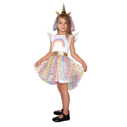 Mad Toys Unicorn Tutu Dress with Headband Girls Costume