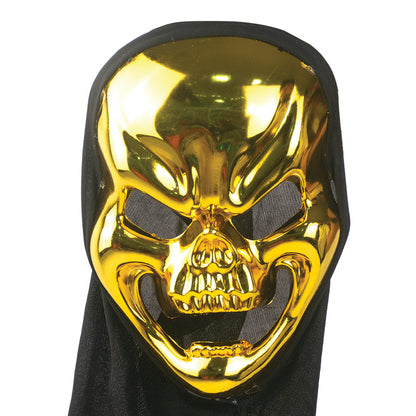 Mad Toys Gold Skull Mask Halloween Costume Accessories