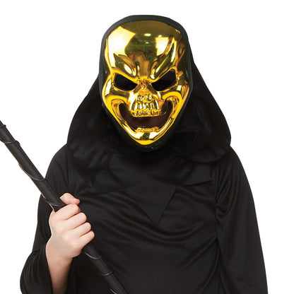 Mad Toys Gold Skull Mask Halloween Costume Accessories