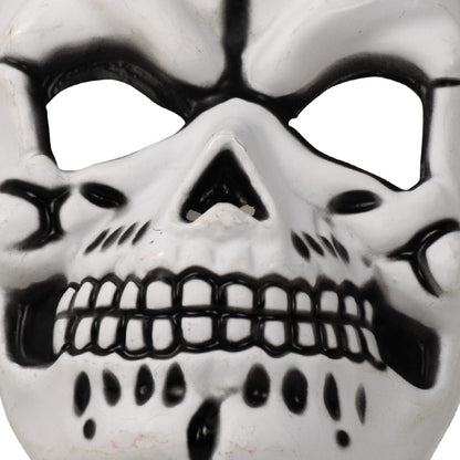 Mad Toys Spooky White Skull Mask Halloween Kids and Adult Costumes Accessory