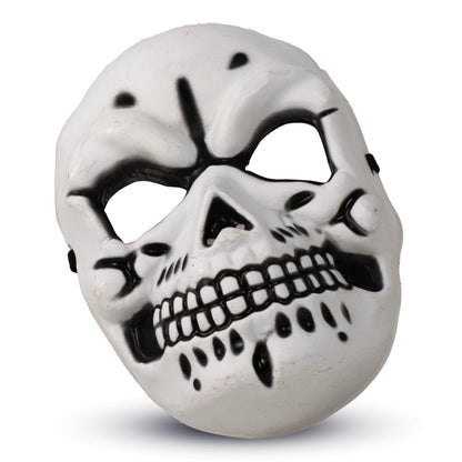 Mad Toys Spooky White Skull Mask Halloween Kids and Adult Costumes Accessory