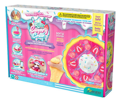Slimy Sugary Crush™ ASMR Bakery Series 1 DIY Jellie Pie Maker Set, 2 Assortments to Collect, Safe Non-Toxic, BPA & Gluten Free