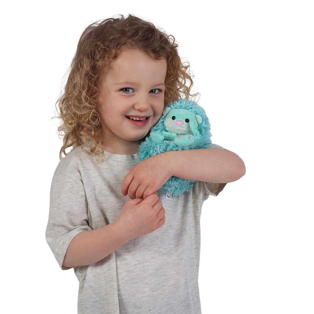 Curlimals Lottie the Otter Interactive Soft Toy With Over 50 Sounds and Reactions Responds to Touch Cuddly Fun Woodland Animal Gift For Girls and Boys Age 3+, Blue
