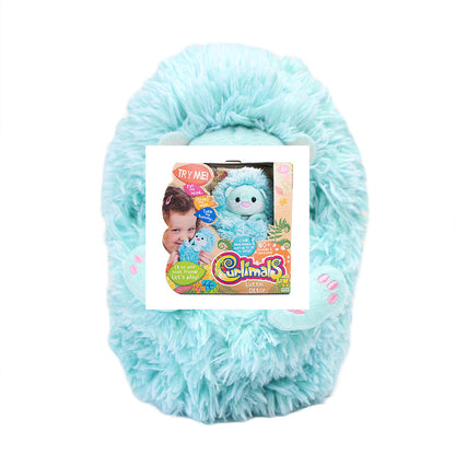 Curlimals Lottie the Otter Interactive Soft Toy With Over 50 Sounds and Reactions Responds to Touch Cuddly Fun Woodland Animal Gift For Girls and Boys Age 3+, Blue