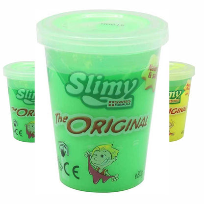Slimy Mini Original 3 Assortment to Collect 80gms Slime Toy, Non-Toxic and Non Irritating Gooey Slime