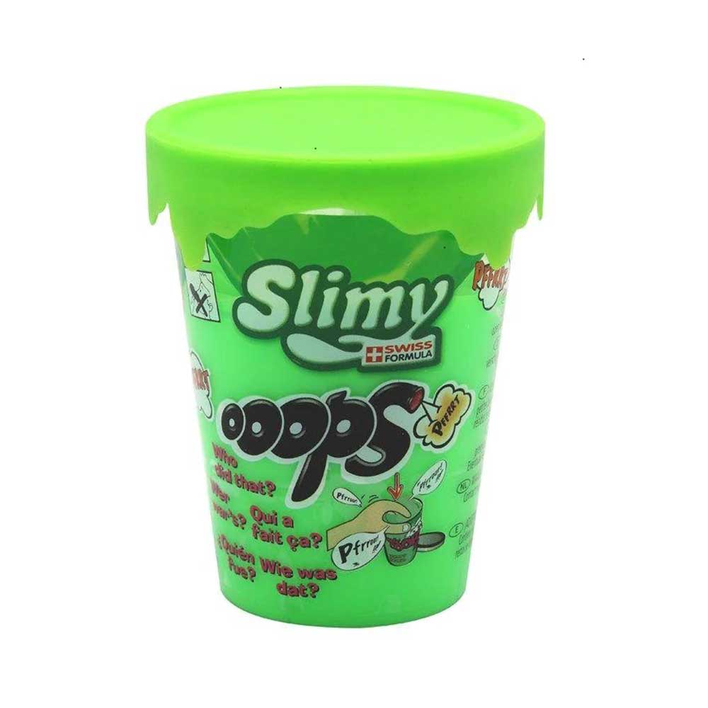 Slimy Mini Ooops Blister Card 80gms Assorted Natural and Safe Slime