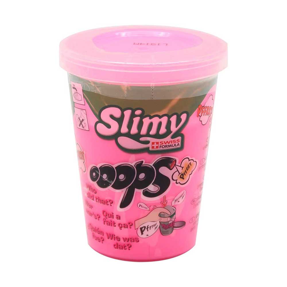Slimy Mini Ooops Blister Card 80gms Assorted Natural and Safe Slime