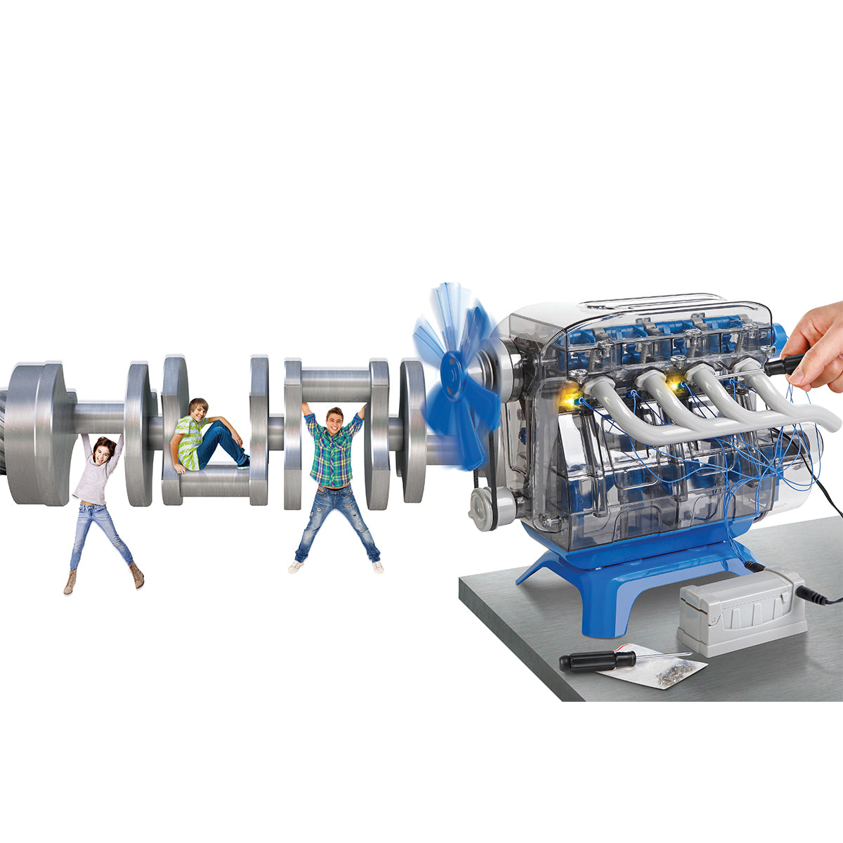 Discovery Mindblown STEM Model Engine Kit